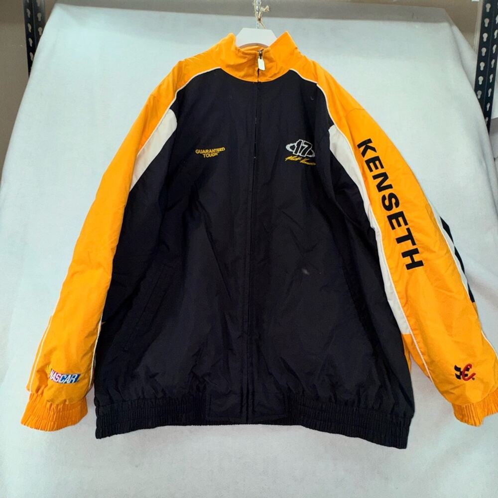 EUC Matt Kenseth Embroidered Jacket Dewalt Racing #17 Rouch Racing NASCAR XL